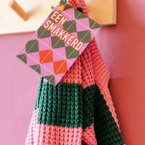 pakje creativiteit een smakkerd kadokaart bloemen