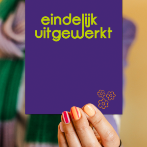 kaart met pensioen